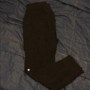 Lululemon Black sweatpants/joggers XL
